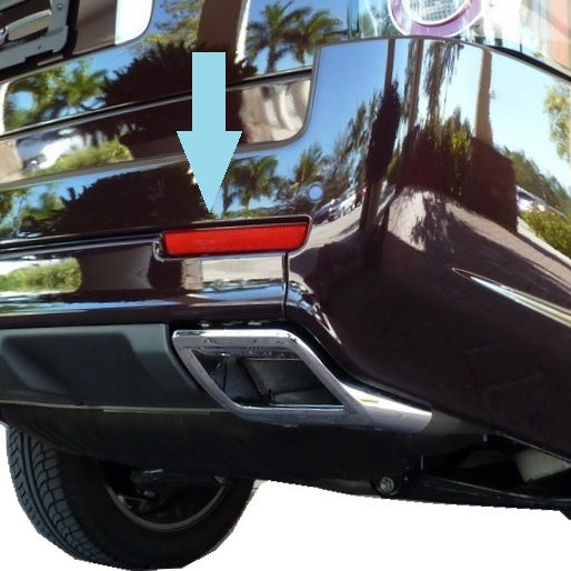 Rear Bumper Reflector for Range Rover L322 Exterior Design Pack - Genuine - RIGHT RH