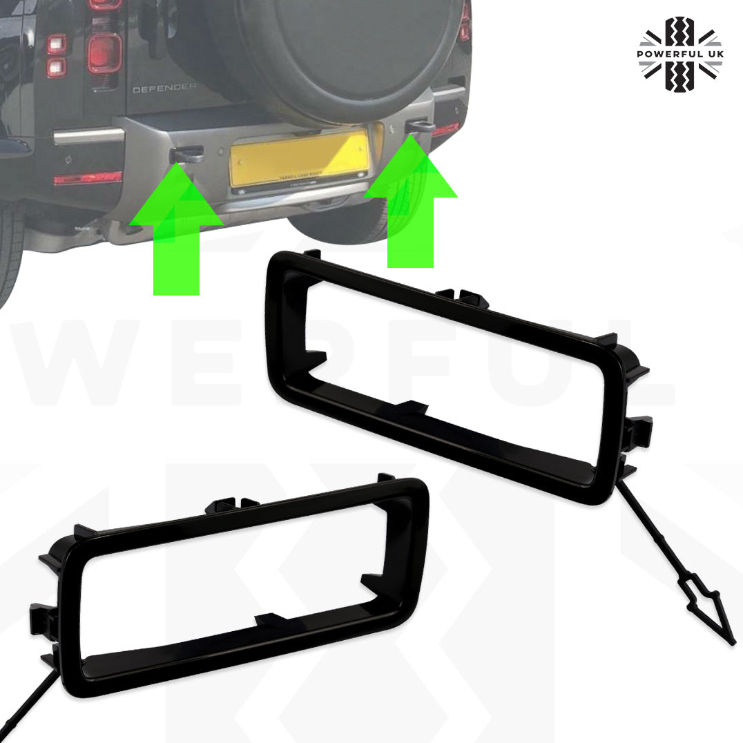 Tow Loop Finisher Inserts for Land Rover Defender L663 - Pair