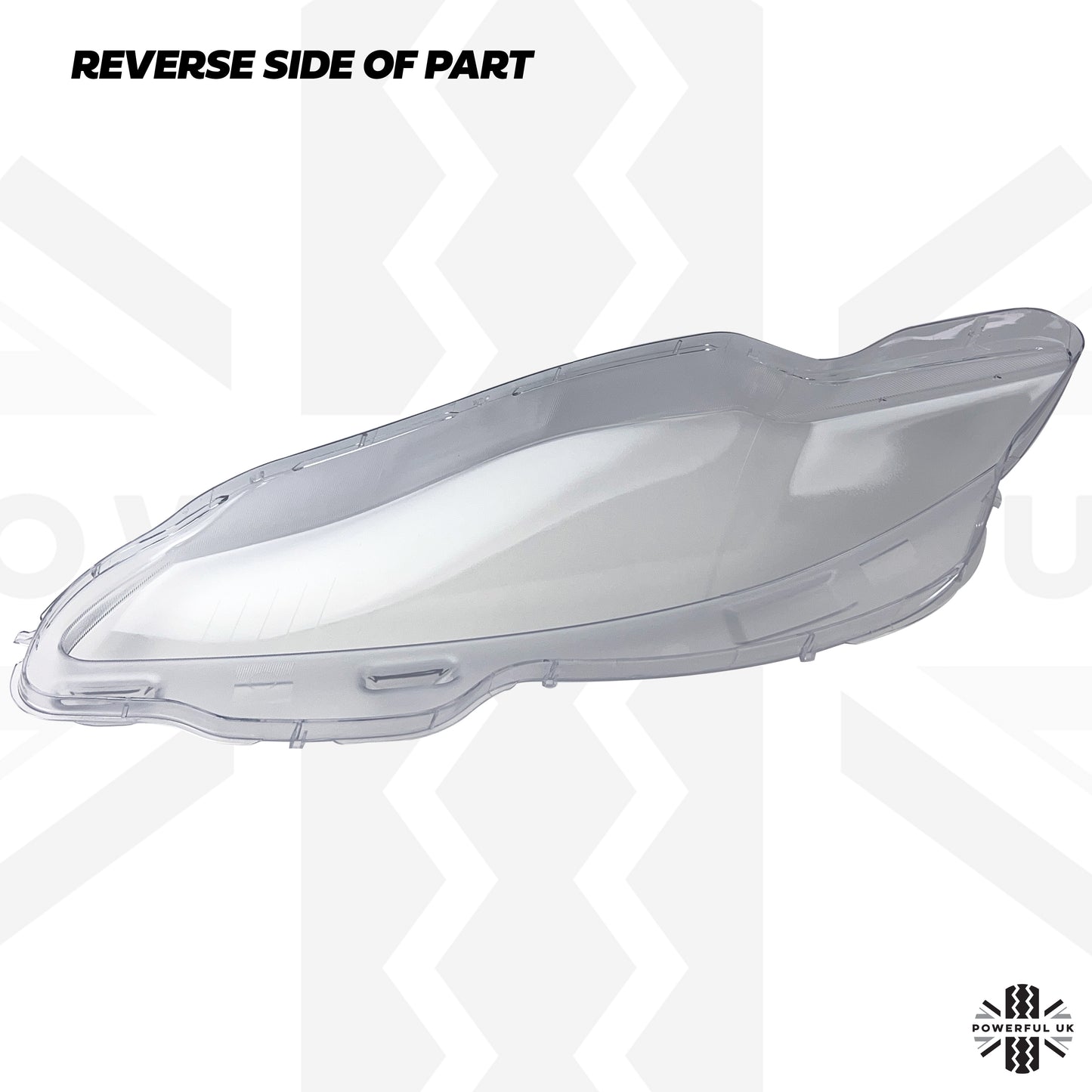 Replacement Headlight Lens for Jaguar XJ 2010-15 - RH