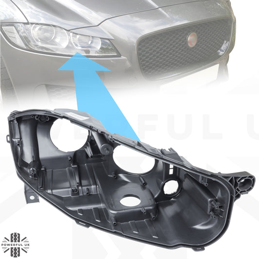 Right Replacement Headlight Rear Housing for Jaguar XF 2016-20 - Xenon Type