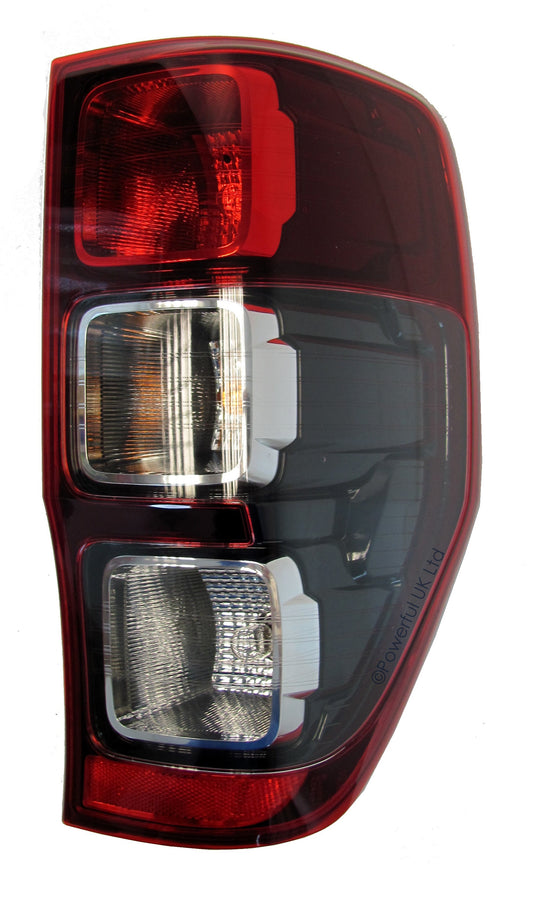 Rear Light 2012 on Red/Black (aftermarket) - LHD Spec - RH - Ford Ranger