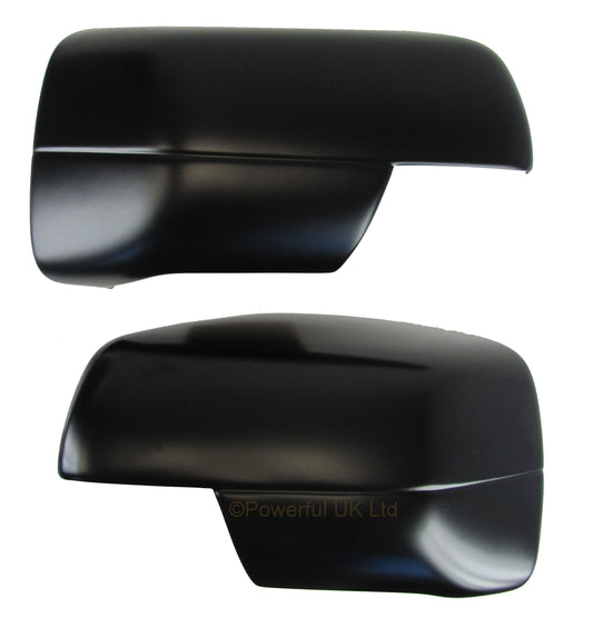Full Mirror Covers for Land Rover Discovery 3 - Satin Black