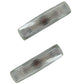 Clear Side Repeaters for Range Rover Sport L320 - Clear with Chrome Reflector
