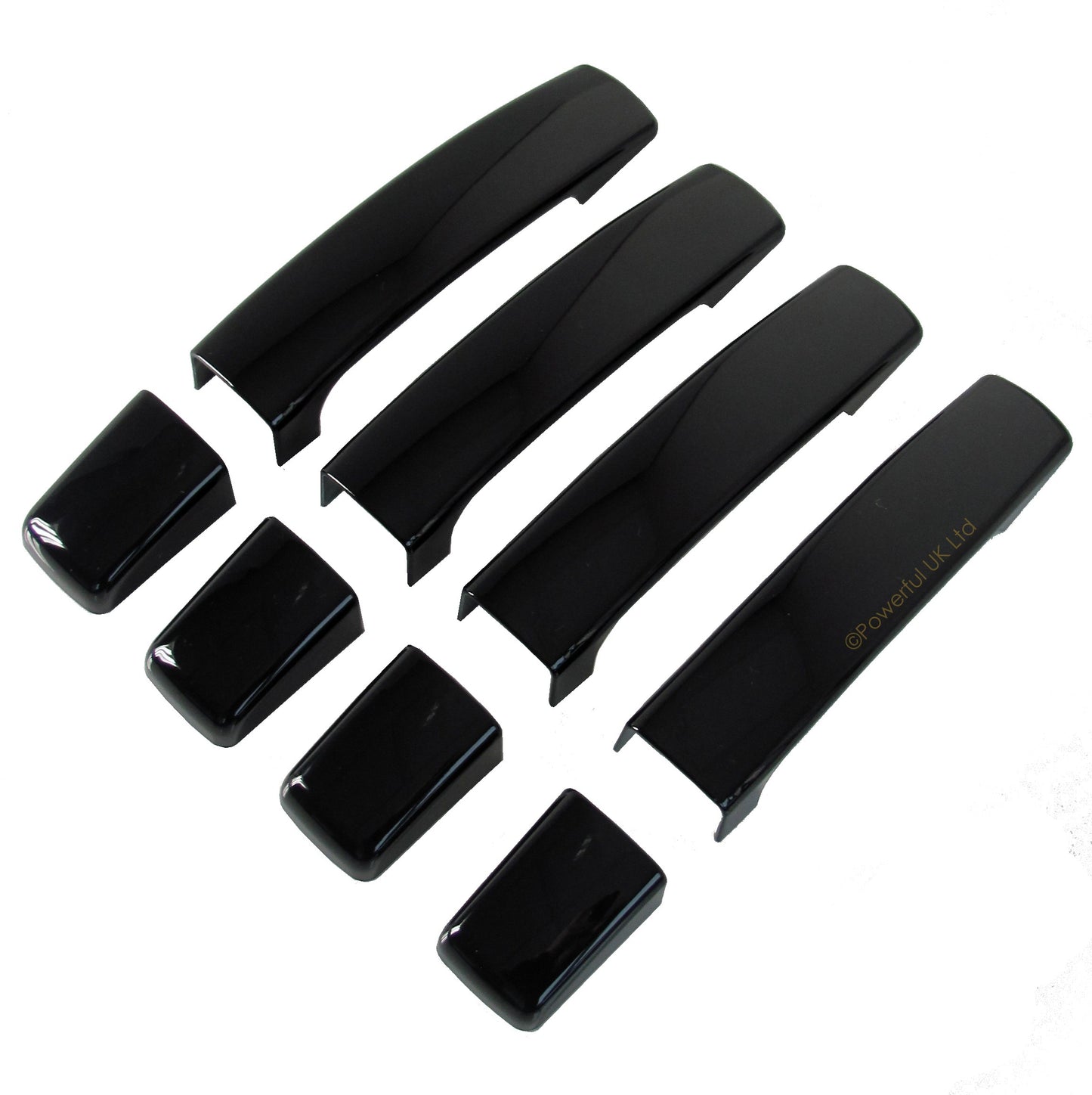 Door Handle Covers for Range Rover Sport L320 fitted with 1 pc Handles  - Gloss Black
