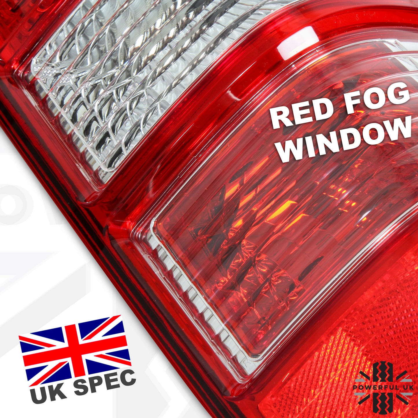 Ford Range Rear Light 2006 to 09 - RH ( UK type with fog lamp )