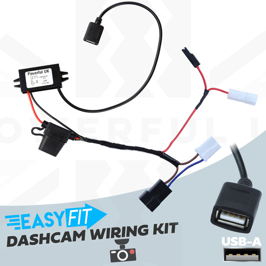 Overhead Console 'Dashcam' Wiring Kit - Tap-in Loom + USB-A Adapter for Freelander 2 (2007-2012)