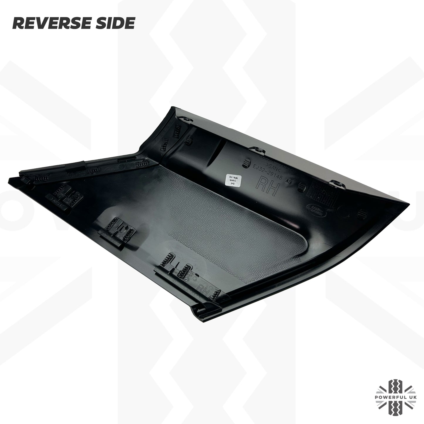 Genuine Black Right D/E Pillar Trim with moulding for Range Rover Evoque (5 Door)