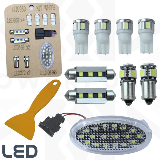 LED Interior Light kit in White for Land Rover Freelander 2 (Map Light Version)