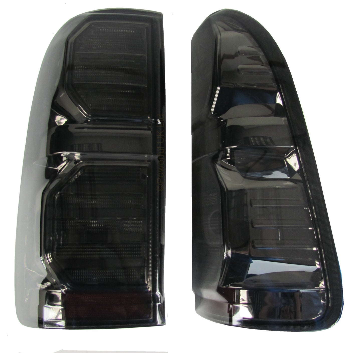 Rear Lights - LED Hybrid (Pair) Smoked - Toyota Hilux Mk6/7