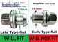 Locking Wheel Nut kit for Range Rover Sport 2005 - 2012