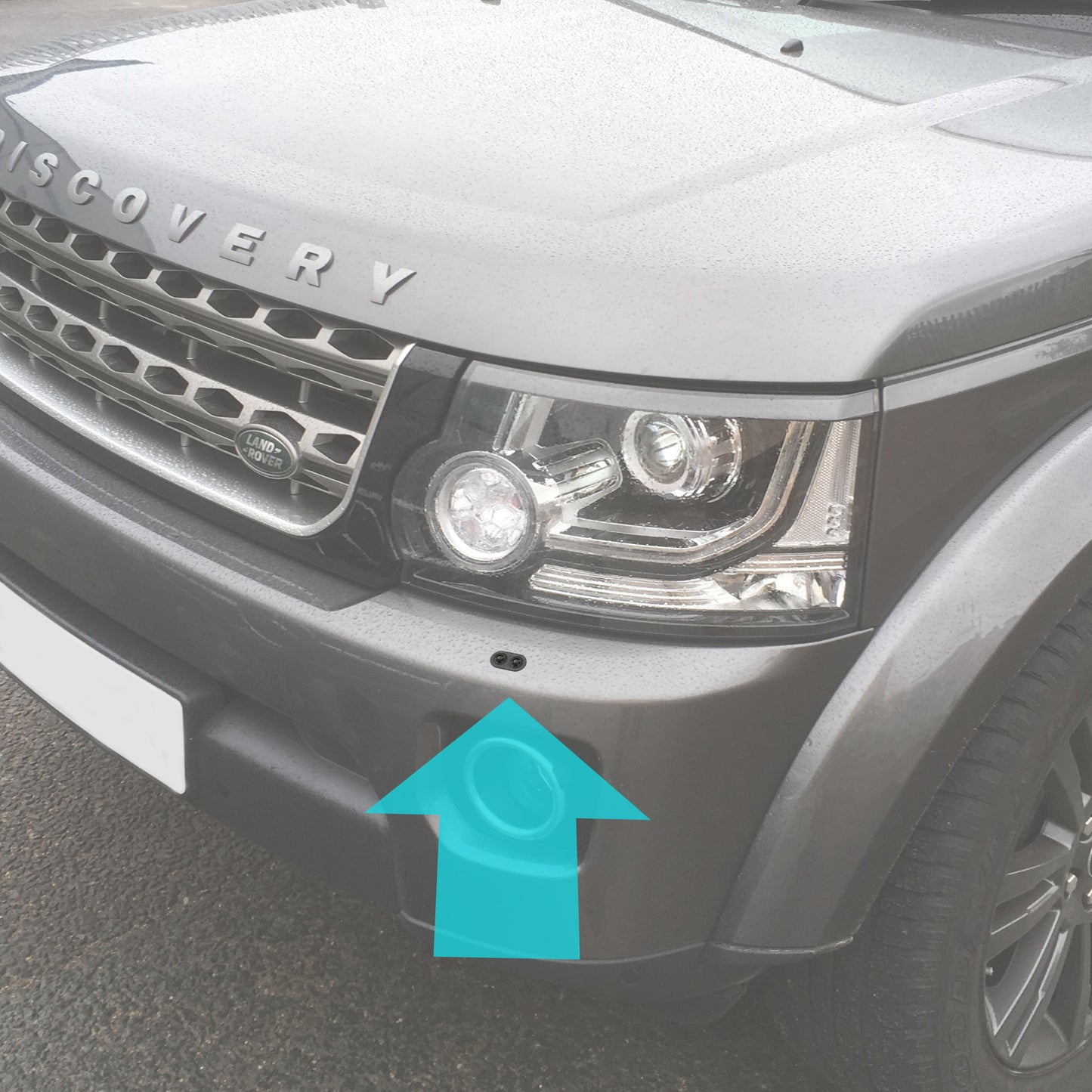 Genuine Front Bumper Washer Jets for Land Rover Discovery 4 2014 - 2016 (Pair)
