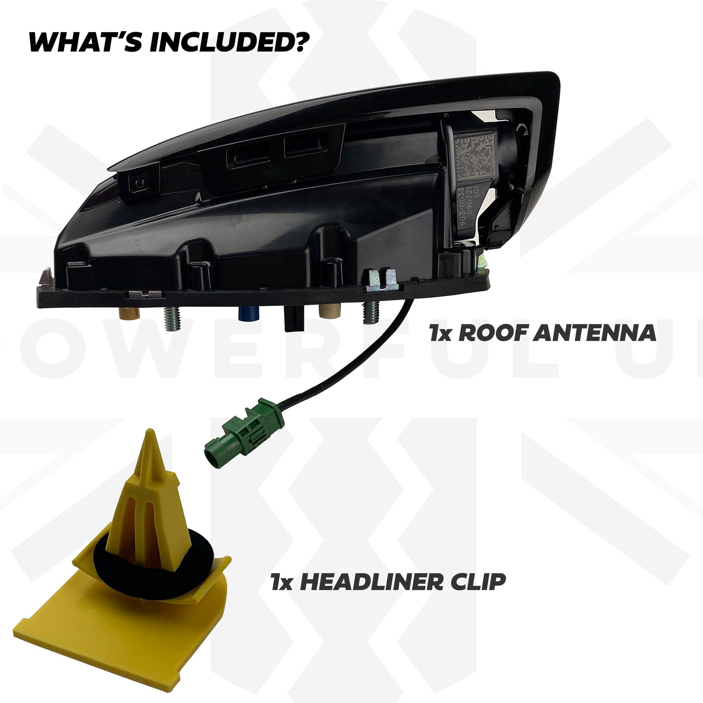 Genuine Roof Aerial Antenna with Rear View Camera for Land Rover Defender L663