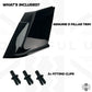 Genuine Black Right D/E Pillar Trim with moulding for Range Rover Evoque (5 Door)
