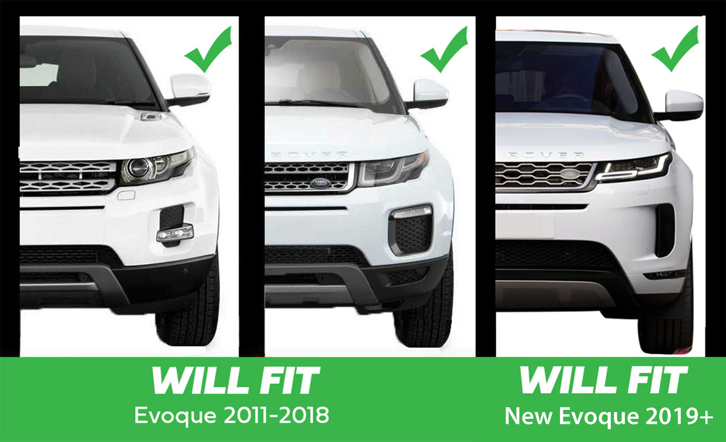 Genuine 7pc Clips for the Battery Cover on the Range Rover Evoque 2