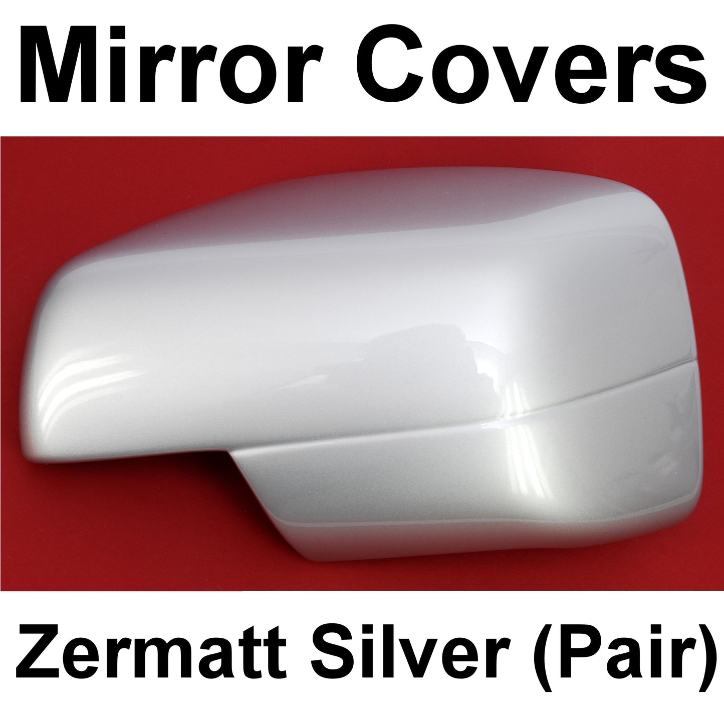 Full Mirror Covers for Range Rover Sport L320 - Zermatt Silver