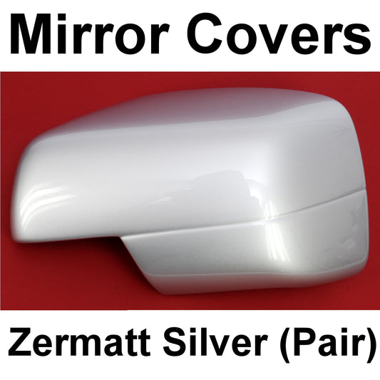 Full Mirror Covers for Range Rover L322 (05-09 Mirrors) - Zermatt Silver