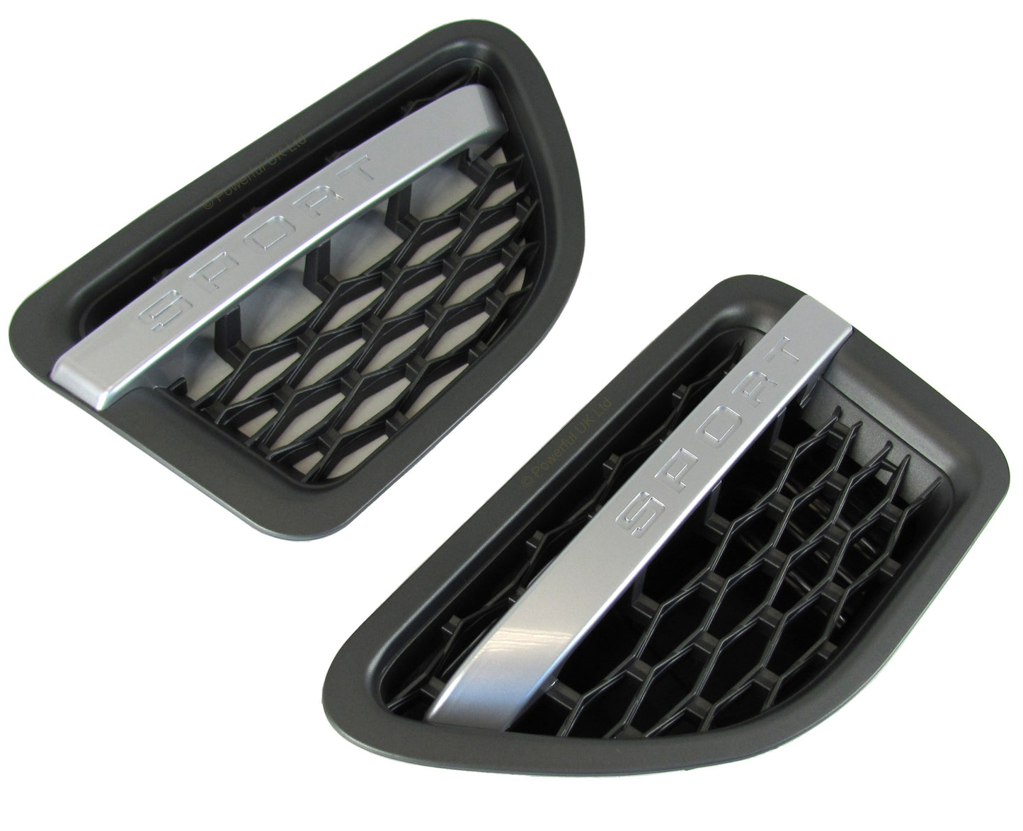 Side Vents - Grey/Silver/Grey for Range Rover Sport 2005