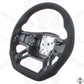 Steering Wheel for Land Rover Defender L663 - Alcantara + Red Stitch