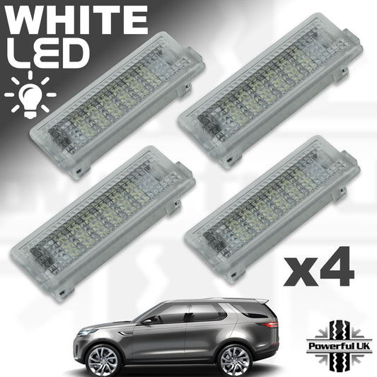 WHITE LED Door Courtesy Lights forLand Rover Discovery 5 (4pc)
