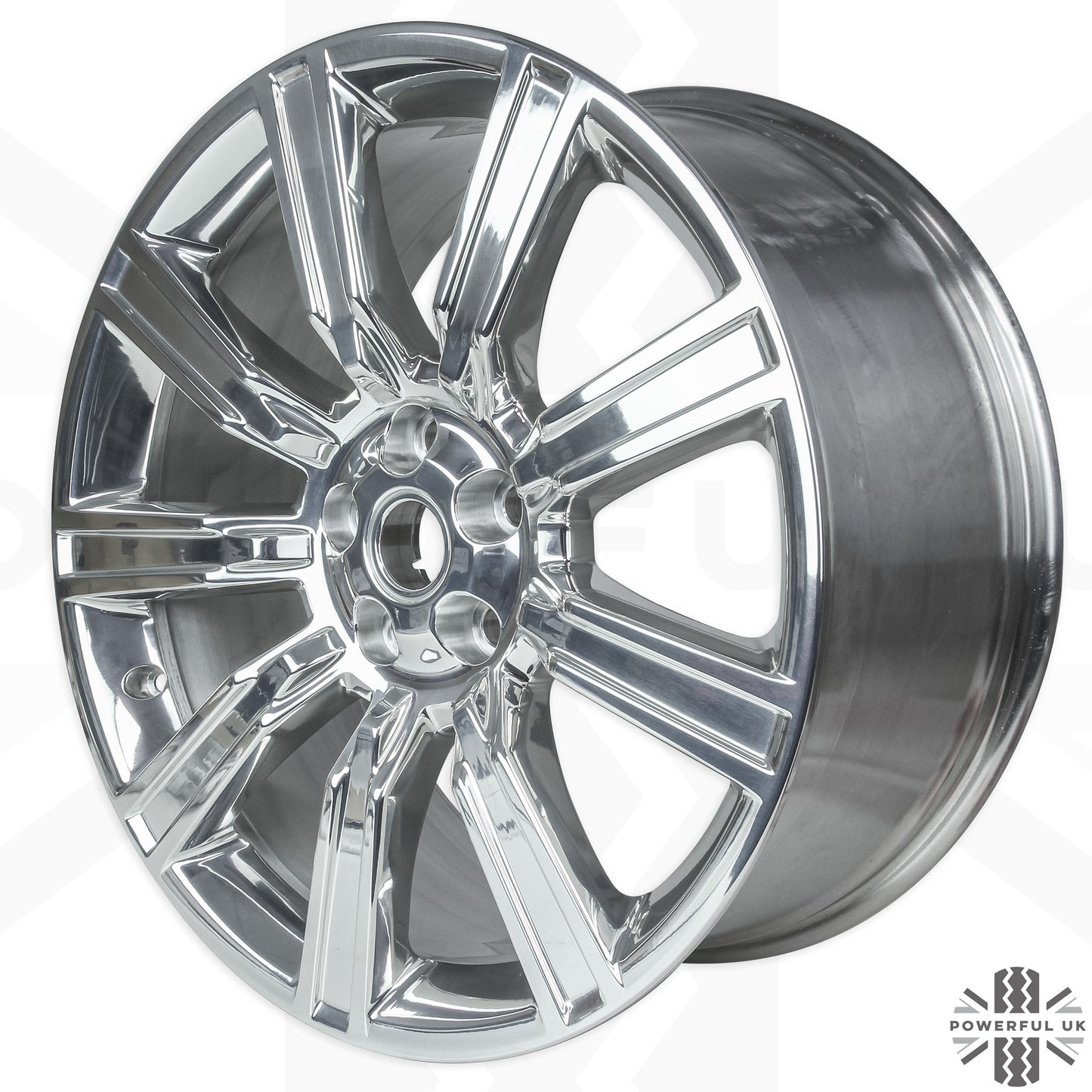21" Forged Machine Polished Alloy Wheels - Set of 4 for Range Rover L405 Genuine