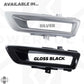 Gloss Black Fog Light Surround for Land Rover Discovery Sport 2015-19 - Pair