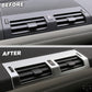 Centre Air Vent Cover Trim - Silver - for Land Rover Defender L663