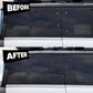Side Panel Delete Stickers - Black x8 - for Land Rover Defender L663