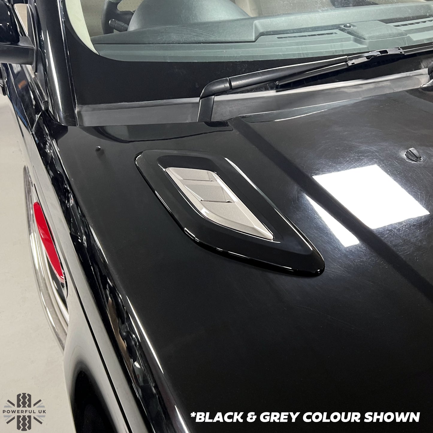 Bonnet Vents for Range Rover Sport L320 - Black & Grey