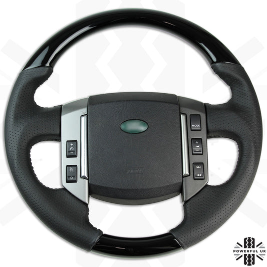Steering Wheel -Sport Grip - Perf - No Heat - Black Piano for Land Rover Discovery 3