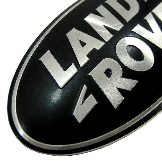 Genuine Front Grille Badge - Black & Silver - for Range Rover P38