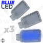BLUE LED interior boot lamp upgrade for Range Rover Sport L494 (3pc)
