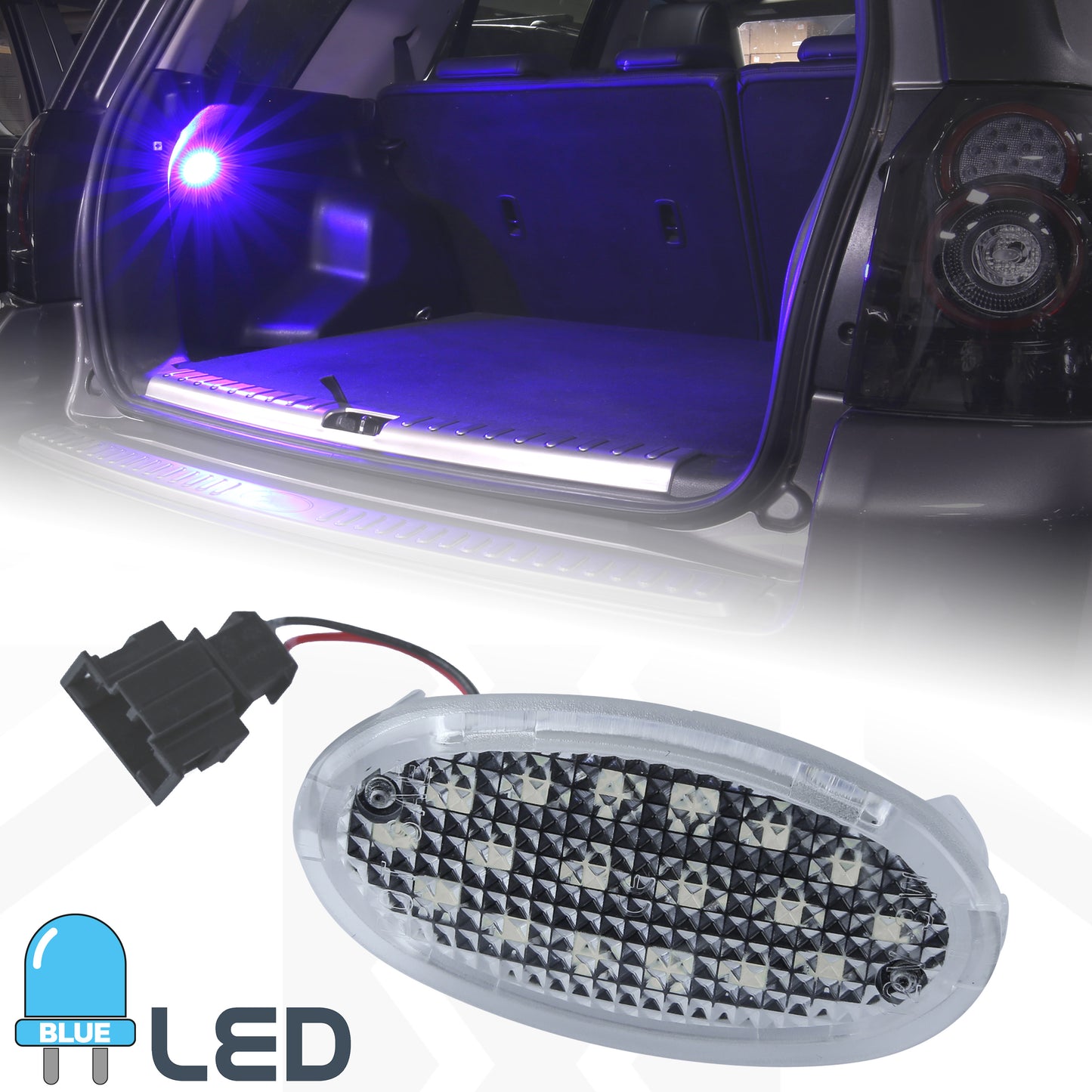 Interior Boot LED Light for Range Rover Evoque 1 - Blue – Powerful UK