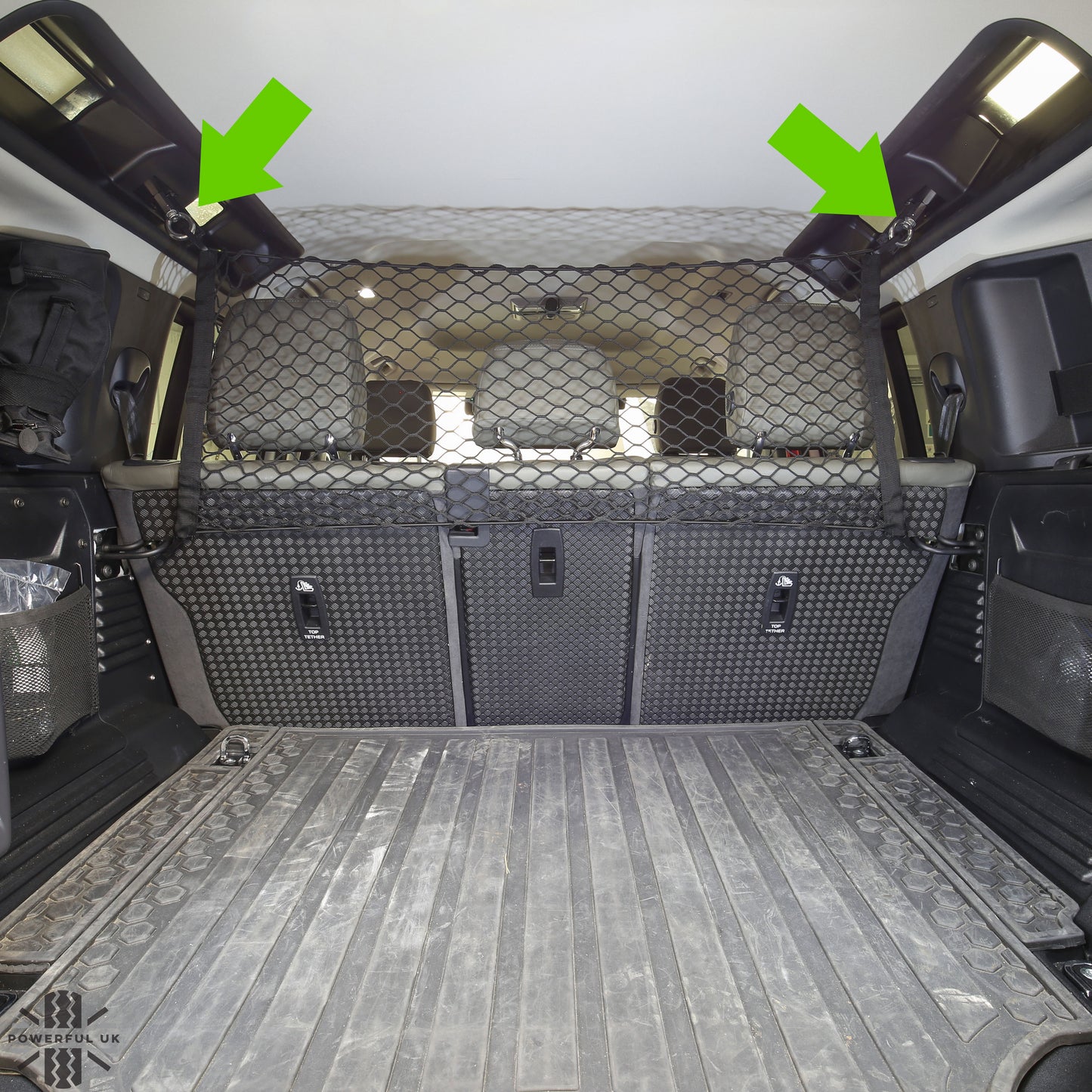 Rear Loadspace Roof Eyelet Kit - Pair - for Land Rover Defender L663