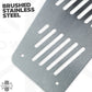 Stainless Steel footrest plate for RangeRover L322  RHD models