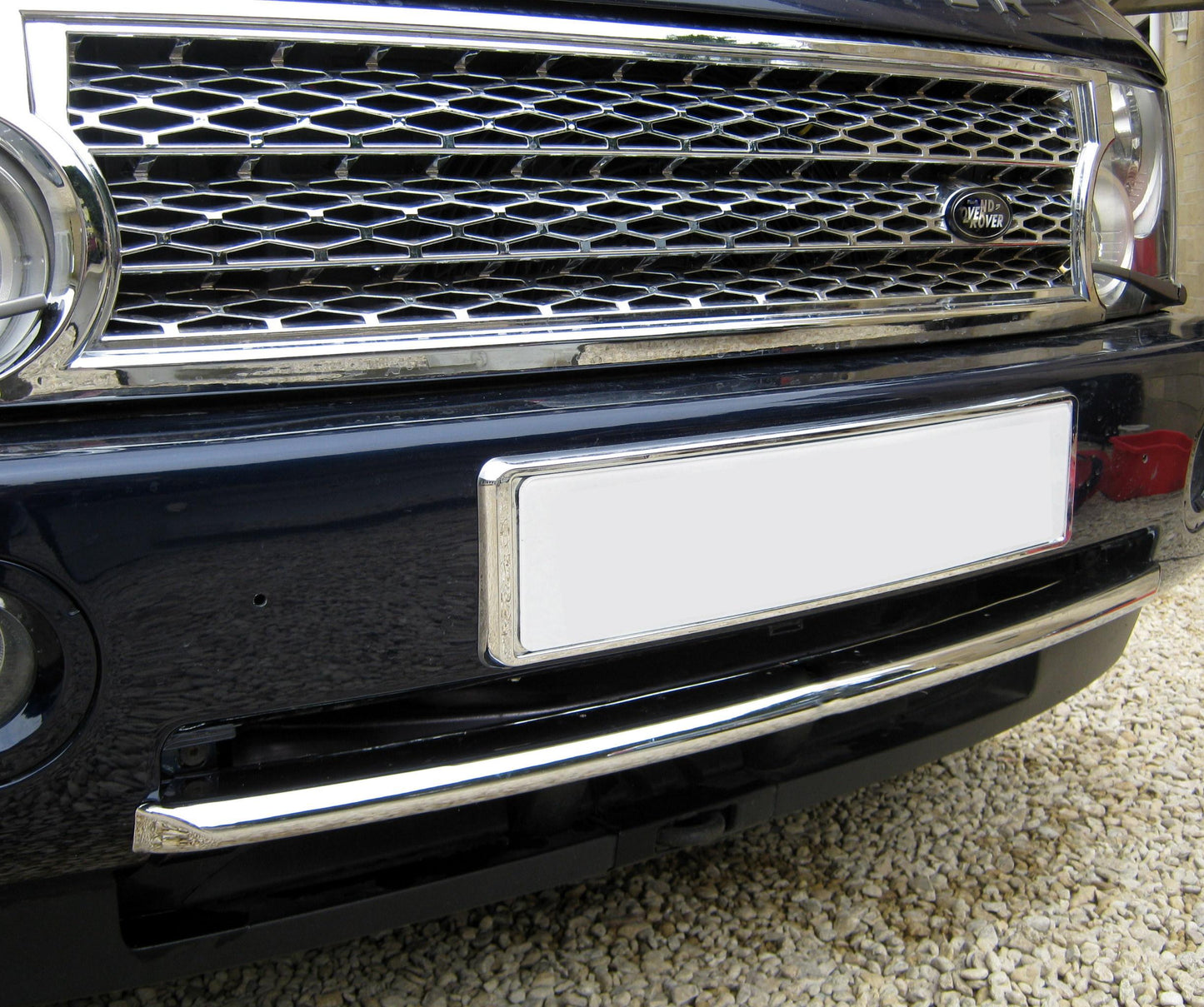 Front Bumper Strip - Chrome for Range Rover L322