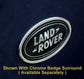 Genuine Rear Tailgate Badge - Black & Silver - plus Template for Range Rover L405