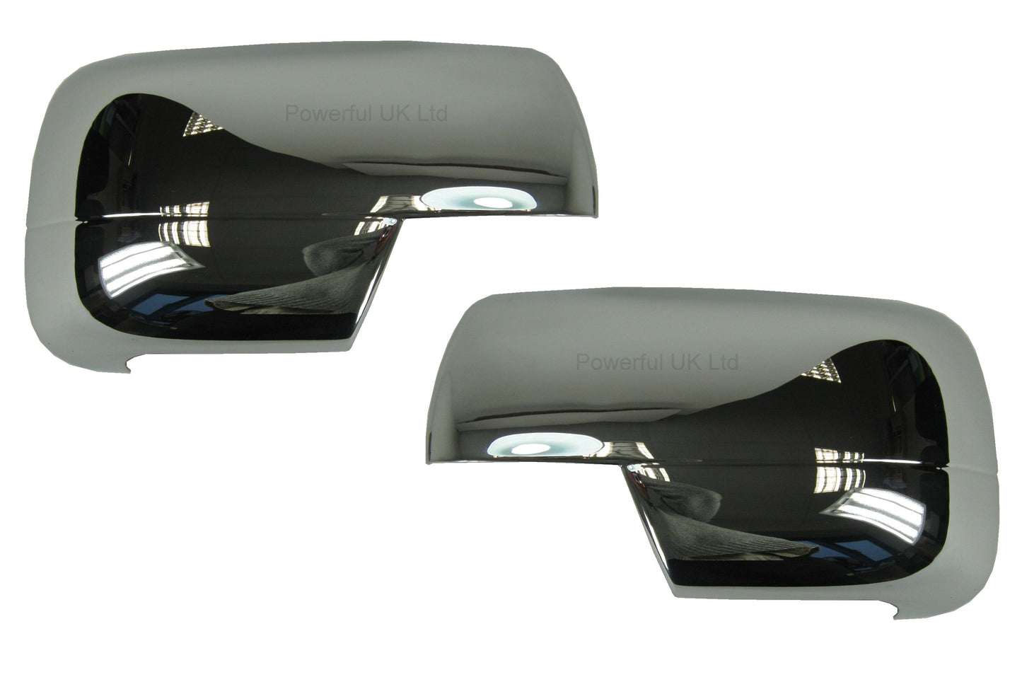 Full Wing Mirror Covers for Range Rover L322  2010 on - Chrome