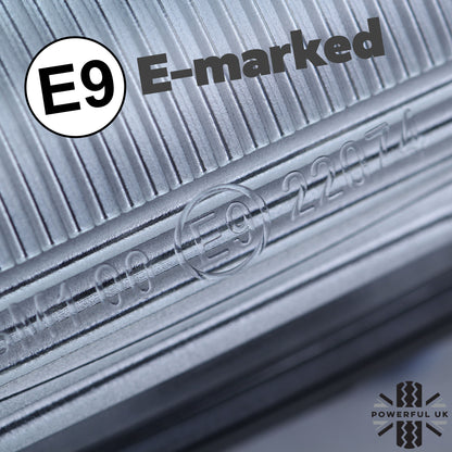 Side Repeaters (Pair) - LED - Clear - Dynamic Sweep for Land Rover Defender