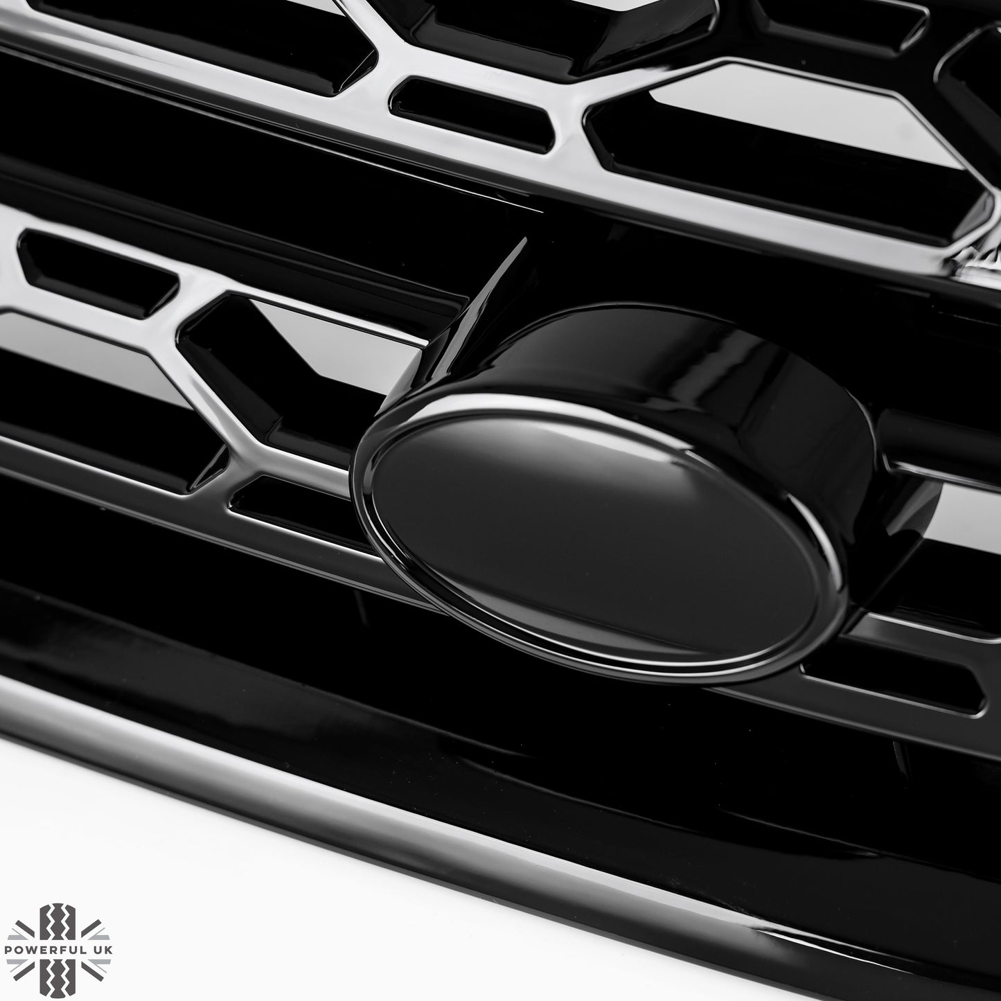 Front Grille for Land Rover Discovery Sport (2014-19) - Aftermarket - Gloss Black