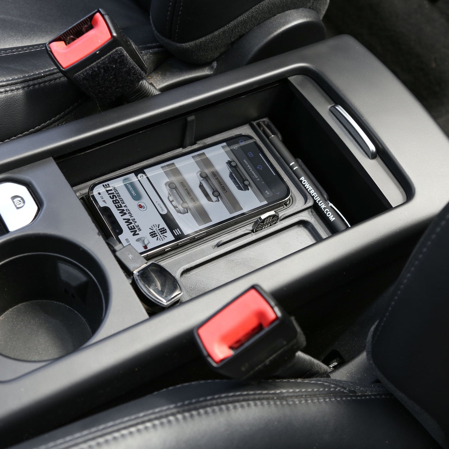 Wireless Charging Tray for Land Rover Freelander 2 (2012+) - TYPE A