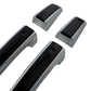 'Autobiography Style' Door Handles Skins in Silver & Black for Range Rover L405