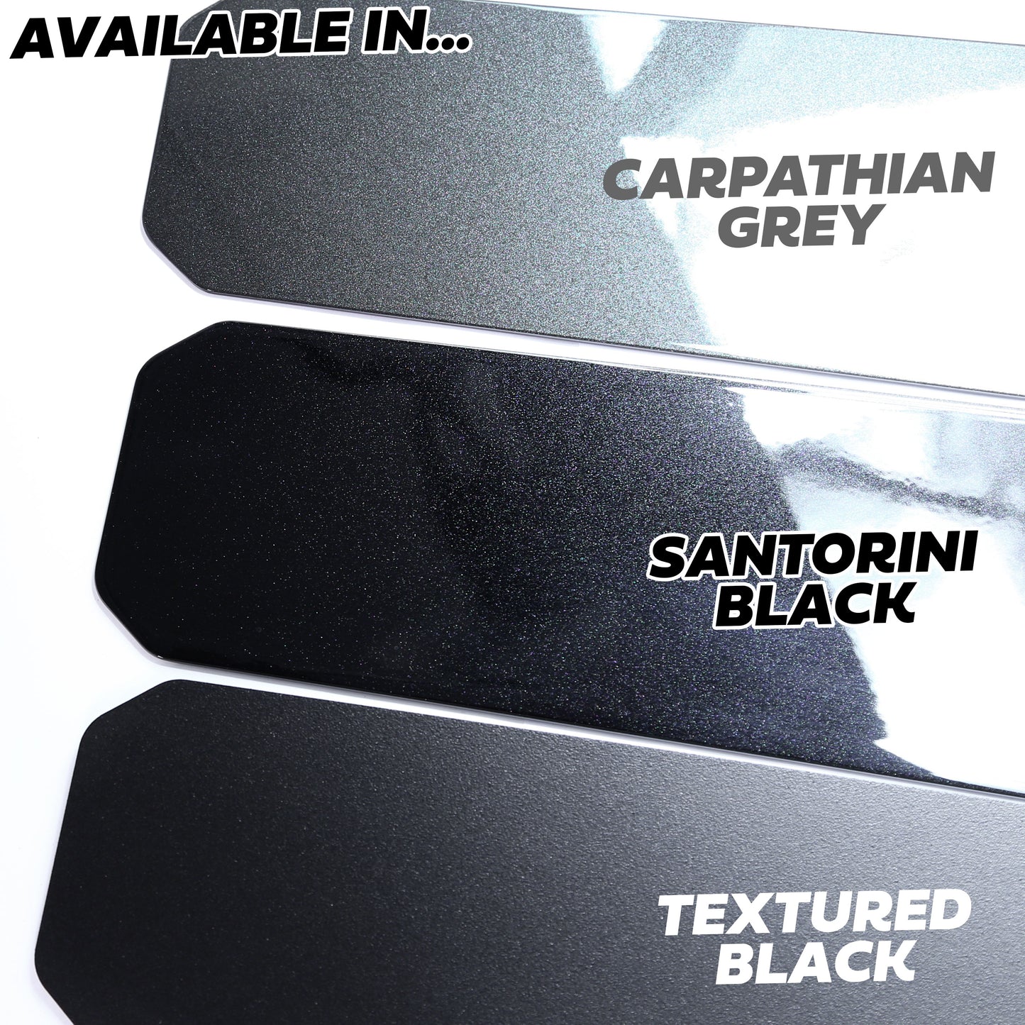 Aluminium Dashboard Fascia Panel Kit for Land Rover Defender L663 (LHD) - Santorini Black