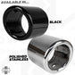 Round Exhaust Tips for Range Rover Sport L494 (2014-17) - Black - PETROL - Pair