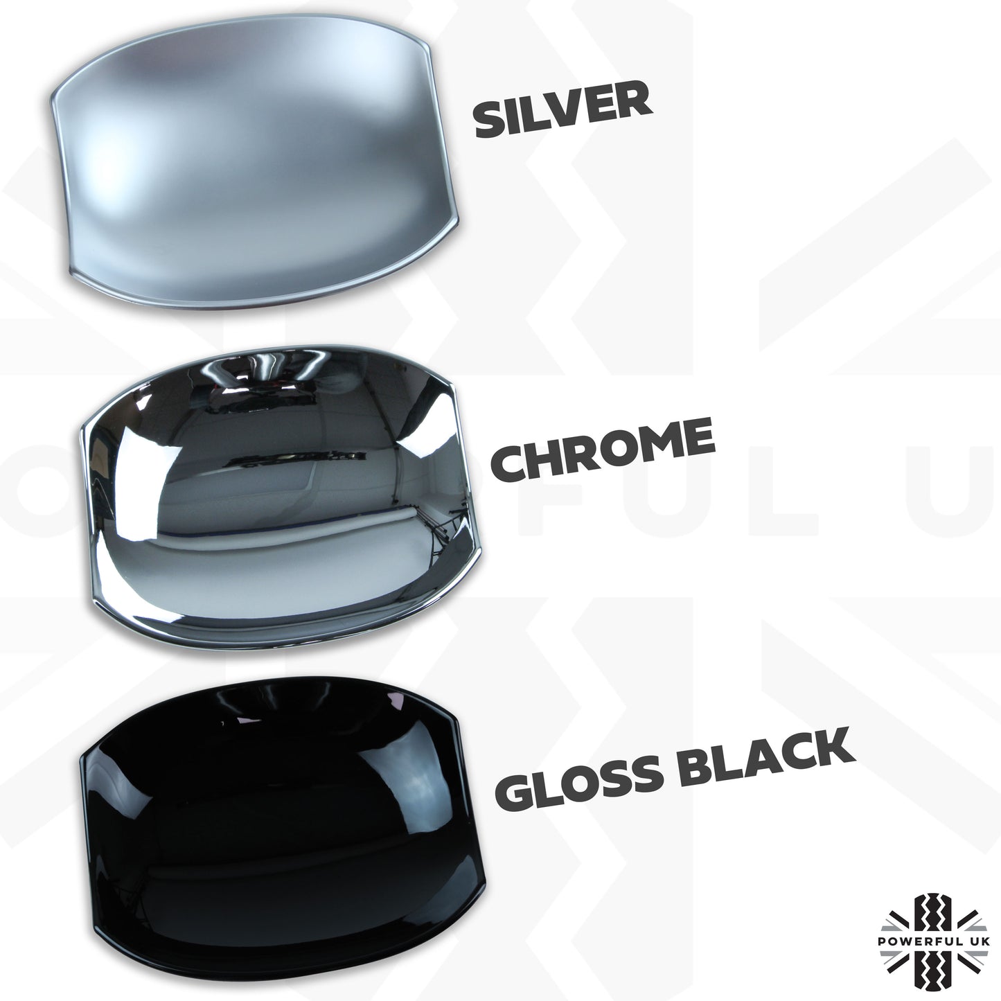 Door Handle Scuff Plates (4 pc) - Silver - for Land Rover Discovery 5