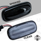 Side Repeaters (Pair) - LED - Clear - Dynamic Sweep for MG Rover (various models)