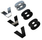 "V8" Lettering - Gloss Black - for Range Rover Sport