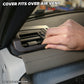 Dash End Air Vent Covers - Carbon Fibre Effect - for Land Rover Defender L663 - LHD