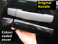 Door Handle Covers for Land Rover Discovery 3 fitted with 2 pc Handles  - Santorini Black