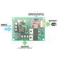 Dashcam Wiring Board - Converts 12v Battery to Igntion Feed + USB-A