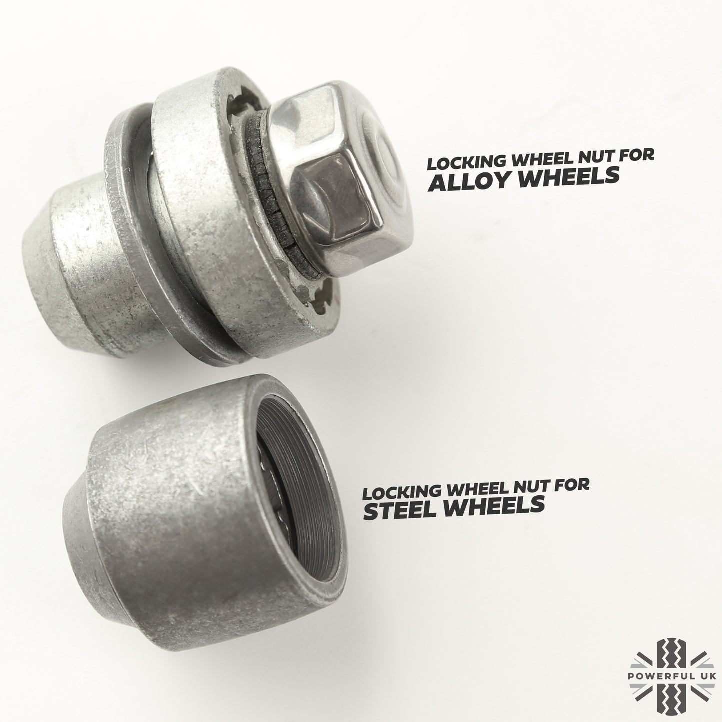 Locking Wheel Nut Set (genuine) for Steel Wheels for Land Rover Defender L663